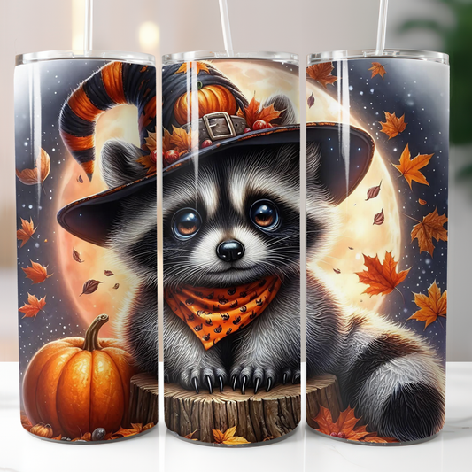 Raccoon Halloween