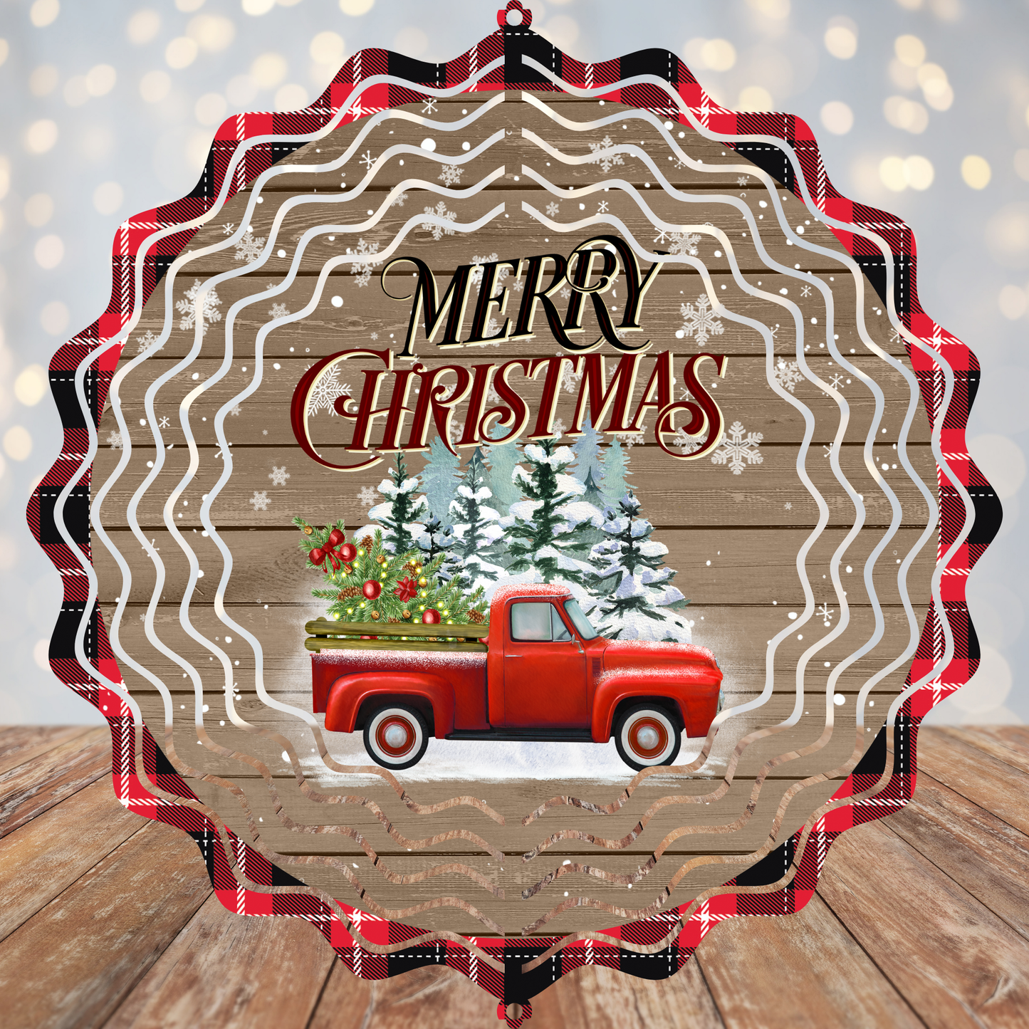 Merry Christmas Red Truck