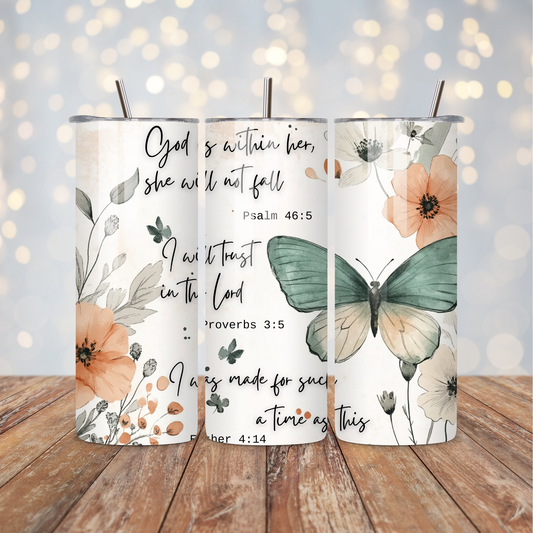 Prayer Butterfly Quotes Sublimation Transfer