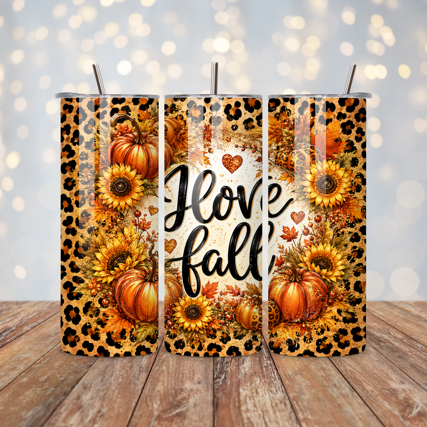 I Love Fall Sublimation Transfer