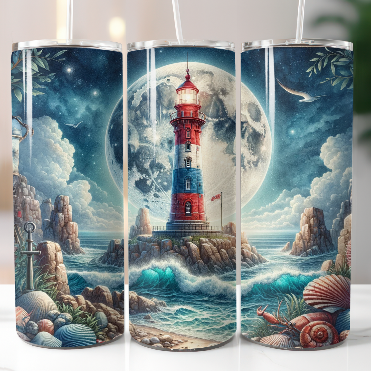 Lighthouse, Sublimation Transfer