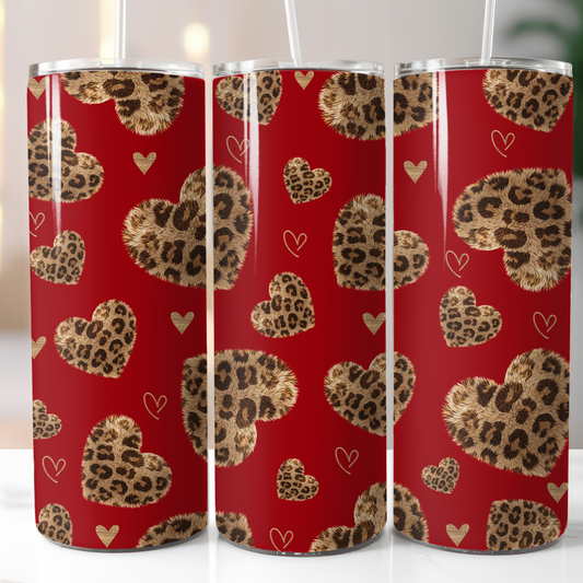 Heart Cheetah Fur