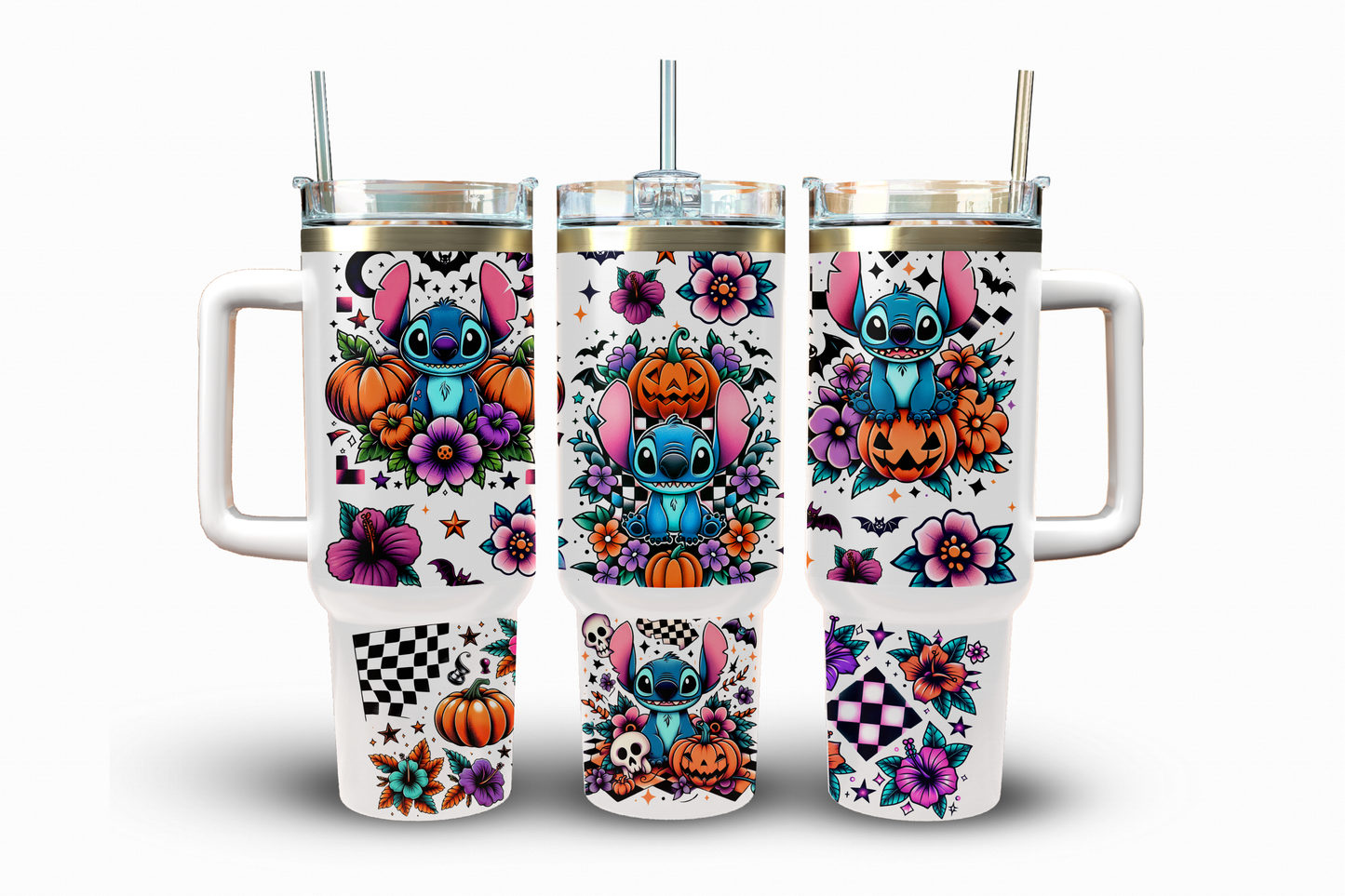 Blue Alien Sublimation Transfer, 40 oz.