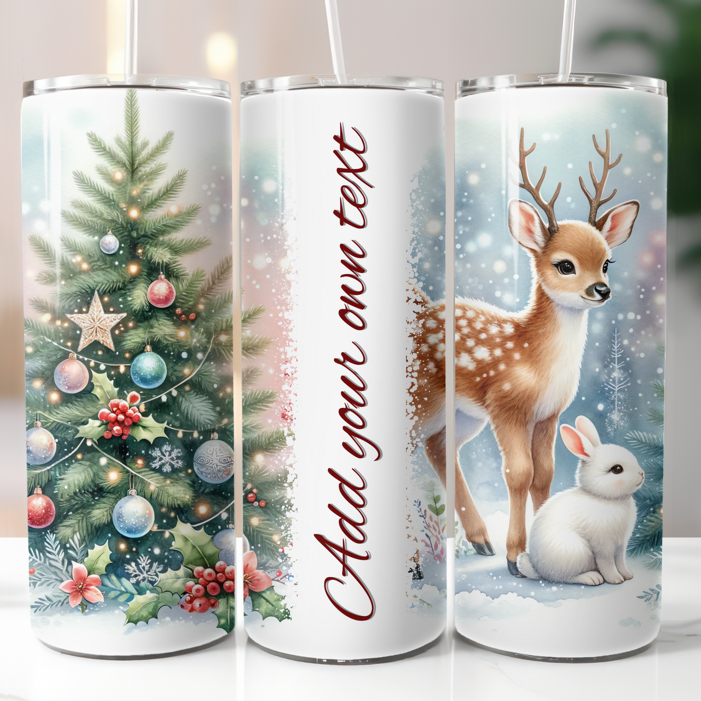 Christmas Reindeer, Sublimation Prints