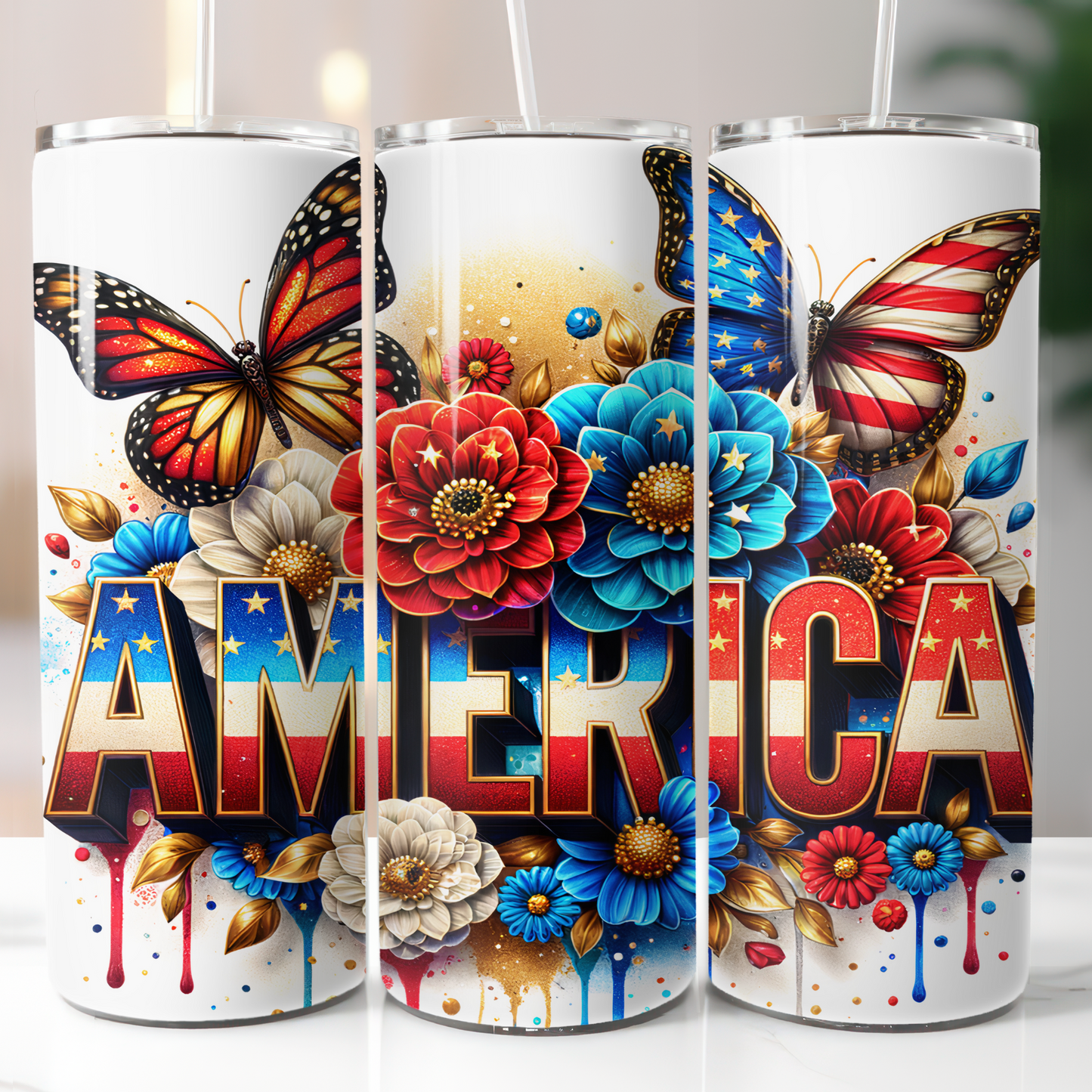 America, Sublimation Transfer