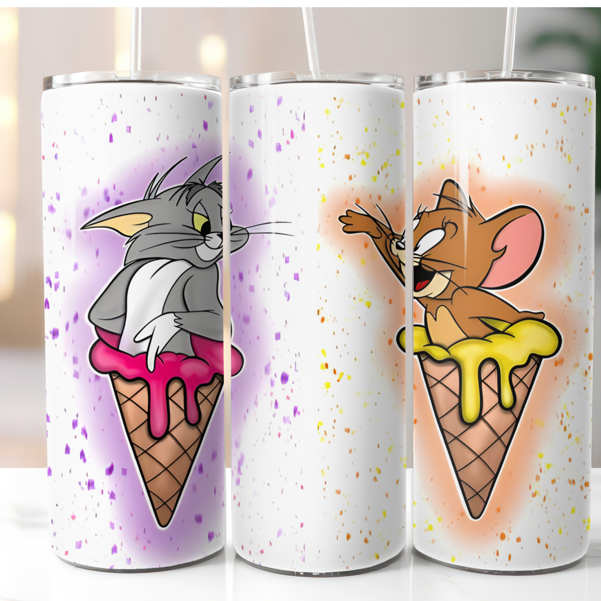 Animation, Sublimation, Ready To Press, Print Out Transfer, 20 oz, Ski ...