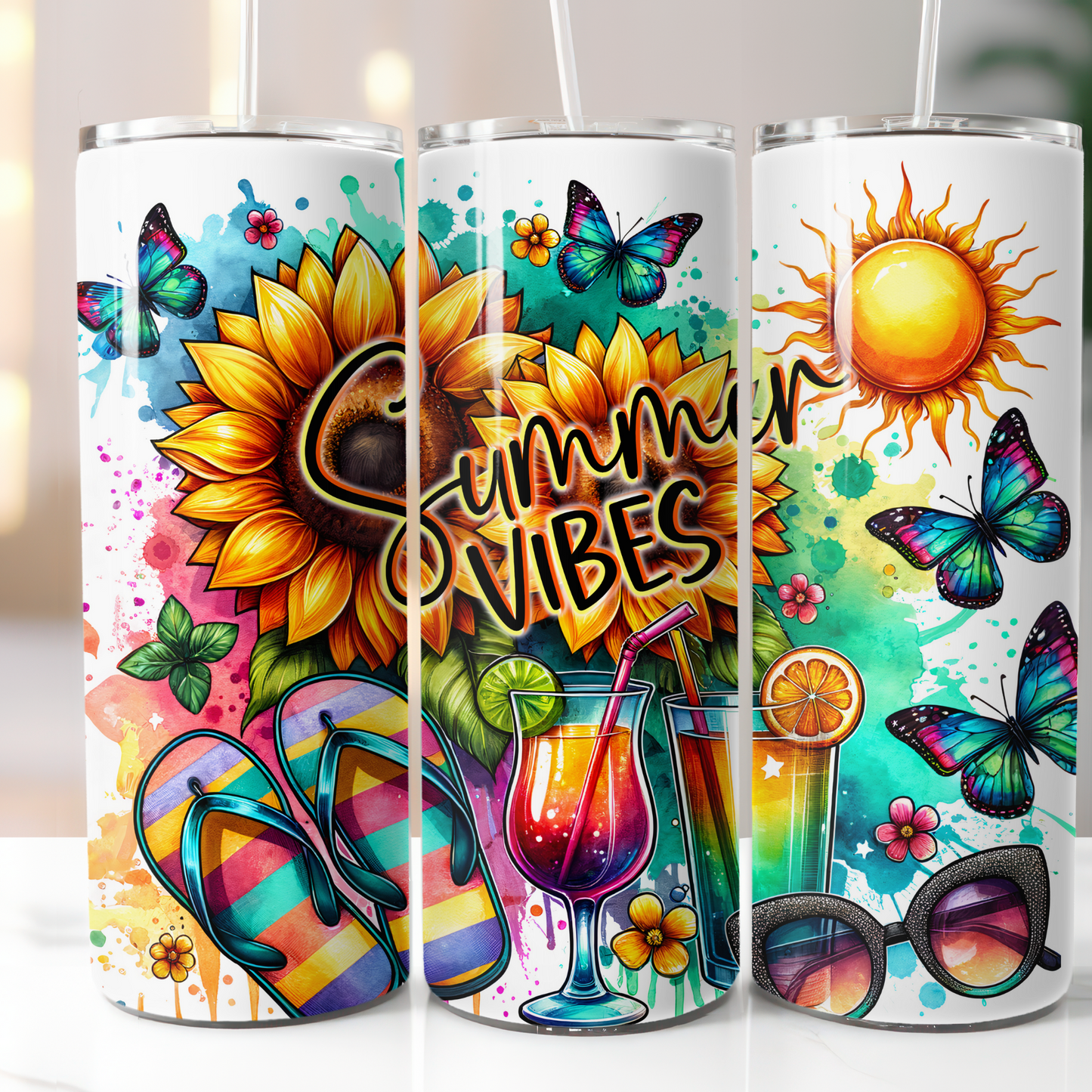 Summer Vibes, Sublimation Transfer