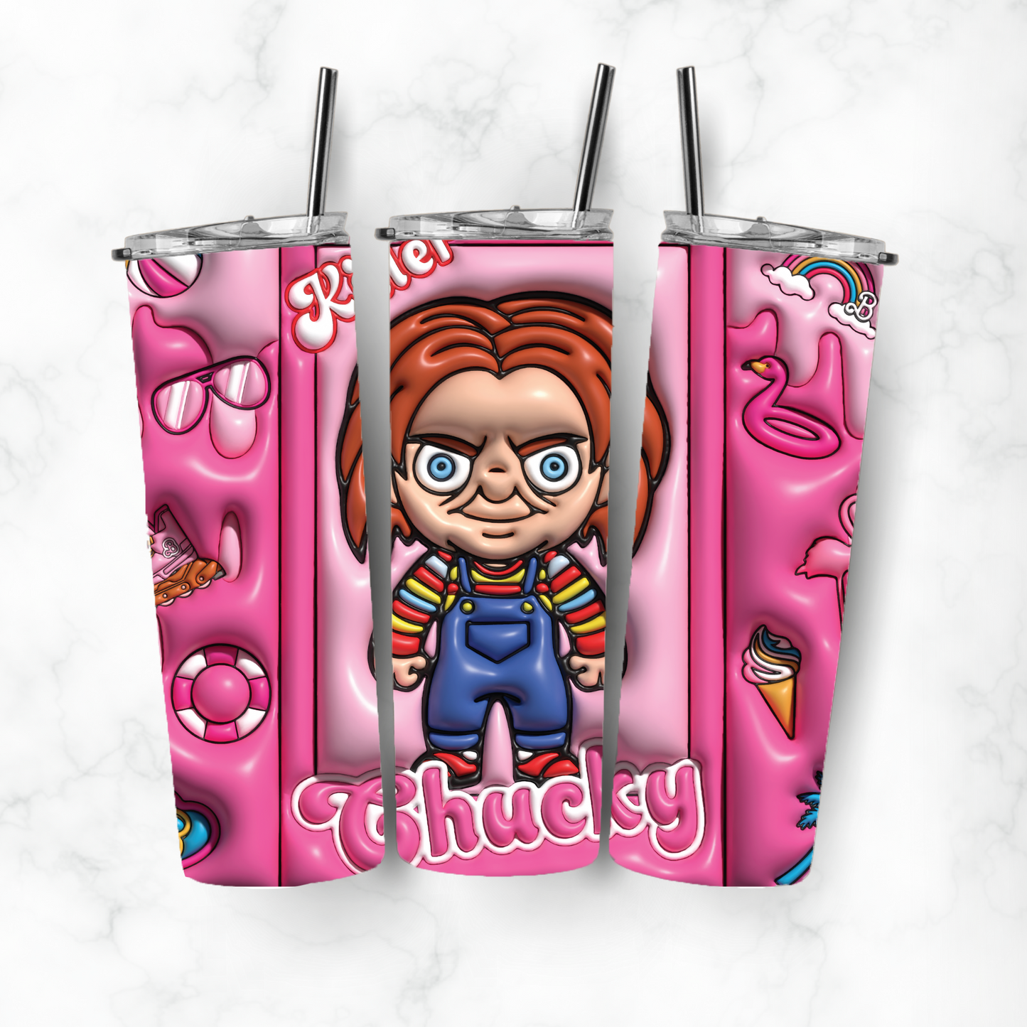 Chucky, Sublimation, Ready to Print, Ready To Press, Print Out Transfer, 20 oz, Skinny Tumbler Transfer, NOT A DIGITAL