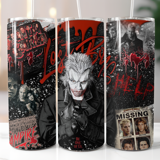 Lost Boys, Sublimation, Ready to Print, Ready To Press, Print Out Transfer, 20 oz, Skinny Tumbler Transfer, NOT A DIGITAL