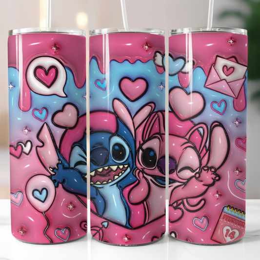 Animation Valentine's Day, Sublimation Transfer