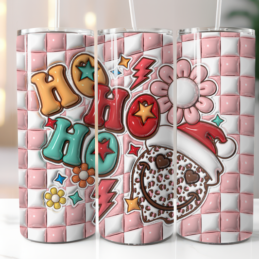 3D Puffy Christmas, Sublimation Transfer