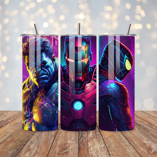 Animation Superheroes Sublimation Transfer