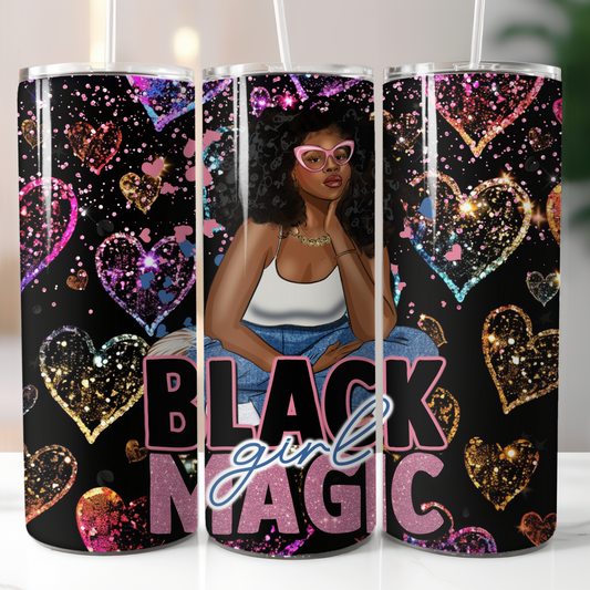 Black Girl Magic, Sublimation Transfer