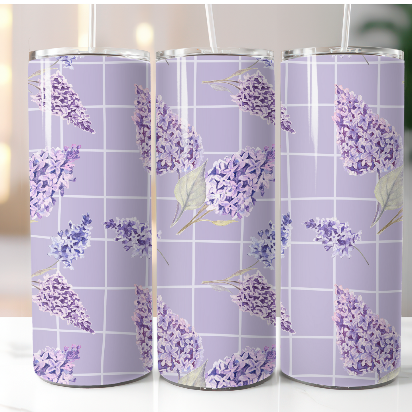 Lavender, Sublimation, Ready to Print, Ready To Press, Print Out Transfer, 20 oz, Skinny Tumbler Transfer, NOT A DIGITAL