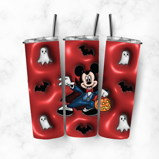 Vampire Mickey Mouse, Sublimation, Ready to Print, Ready To Press, Print Out Transfer, 20 oz, Skinny Tumbler Transfer, NOT A DIGITAL