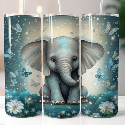 Baby Elephant, Sublimation Transfer