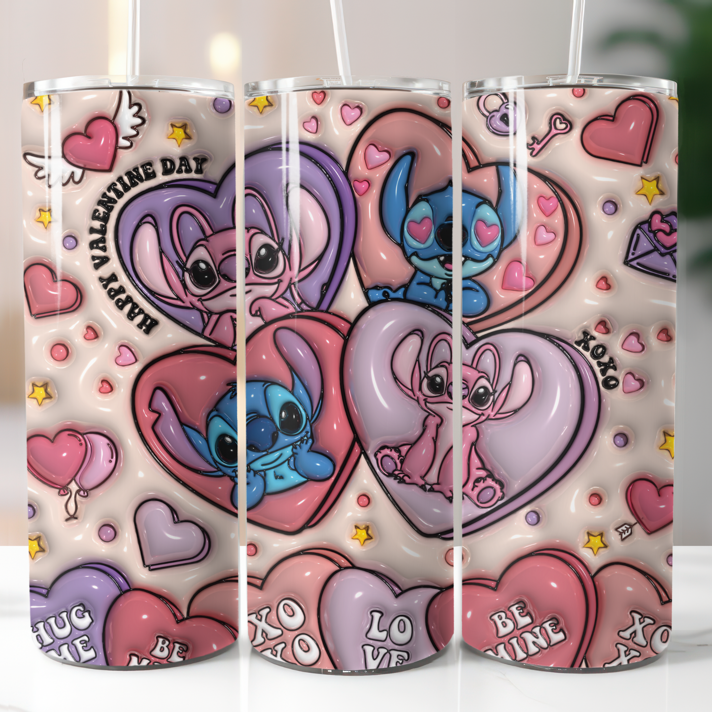 Animation Valentine's Day, Sublimation Transfer