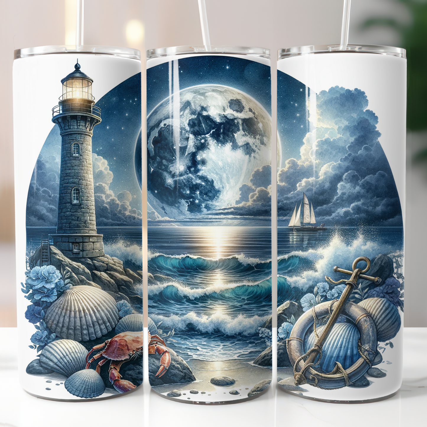 Lighthouse, Sublimation Transfer