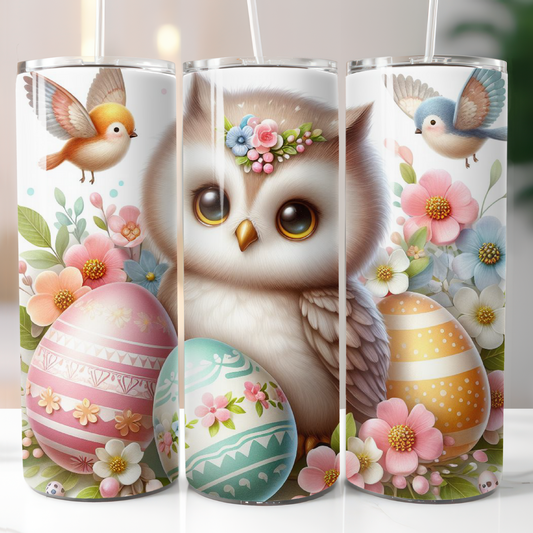 Easter Owl, Sublimation Transfer