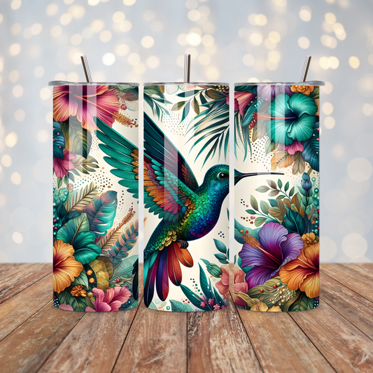 Tropical Hummingbird Sublimation Transfer