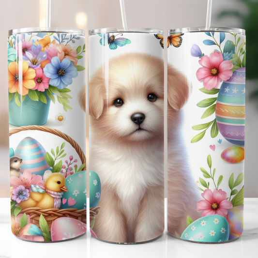 Easter Puppy, Sublimation Transfer