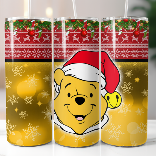 Disney Christmas, Sublimation, Ready to Print, Ready To Press, Print Out Transfer, 20 oz, Skinny Tumbler Transfer, NOT A DIGITAL