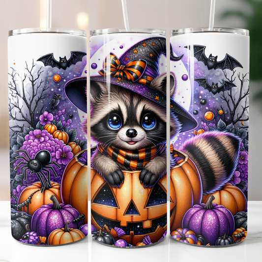 Halloween Raccoon, Sublimation Prints