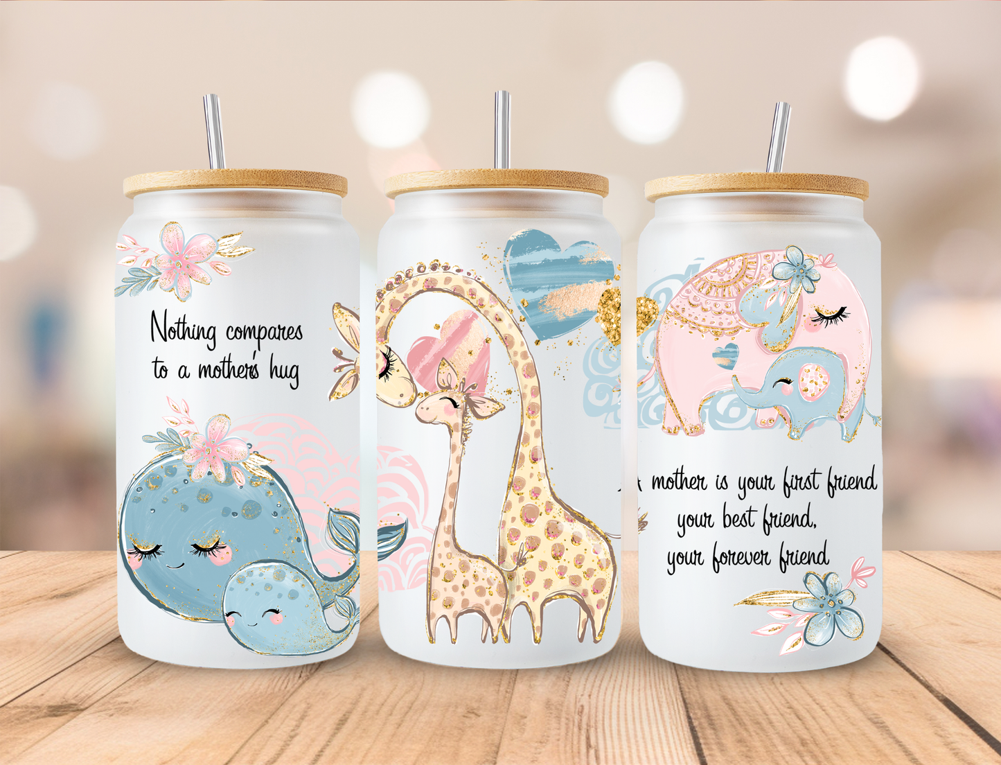 Baby Animal Libbey Glass Transfer