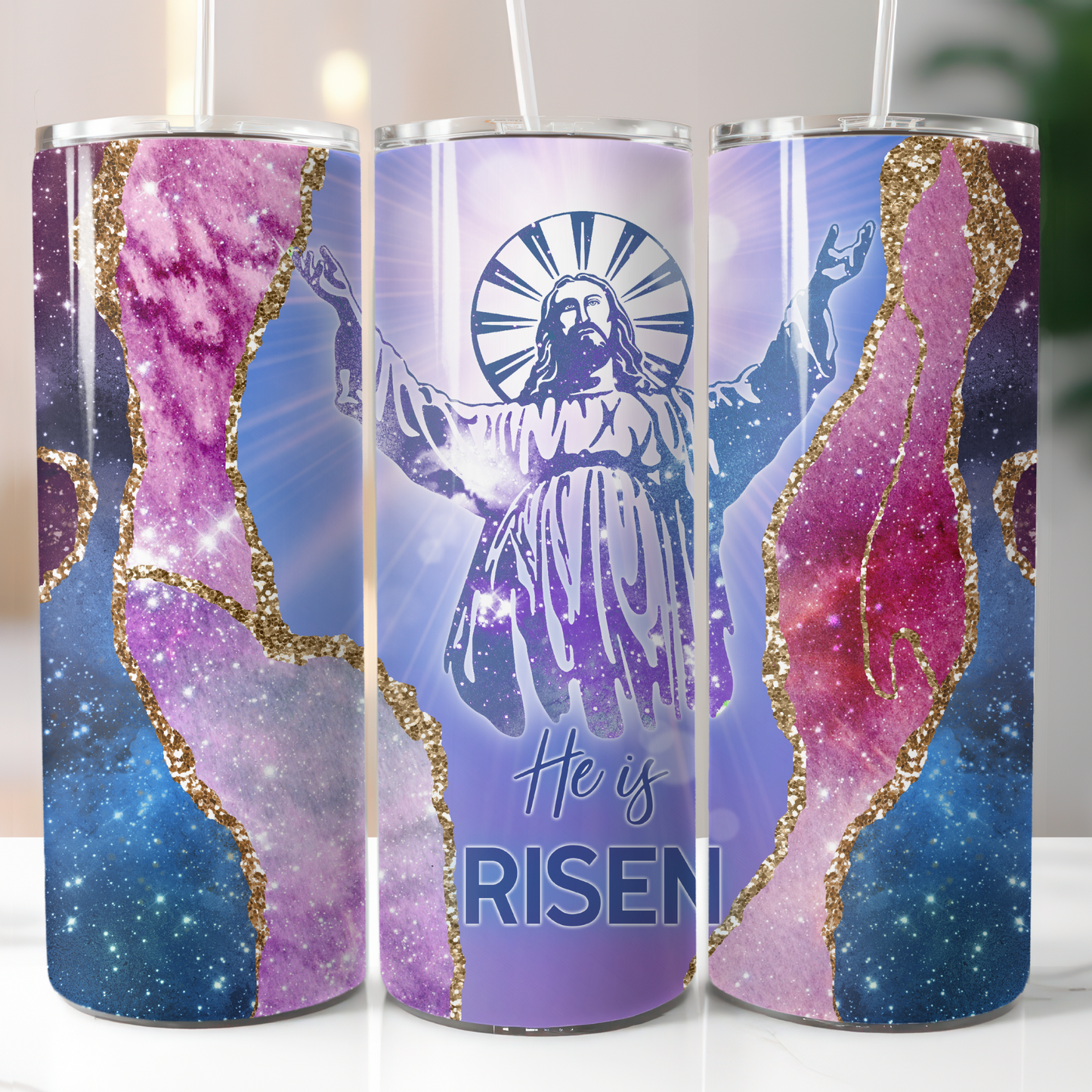 He Is Risen, Sublimation Transfer