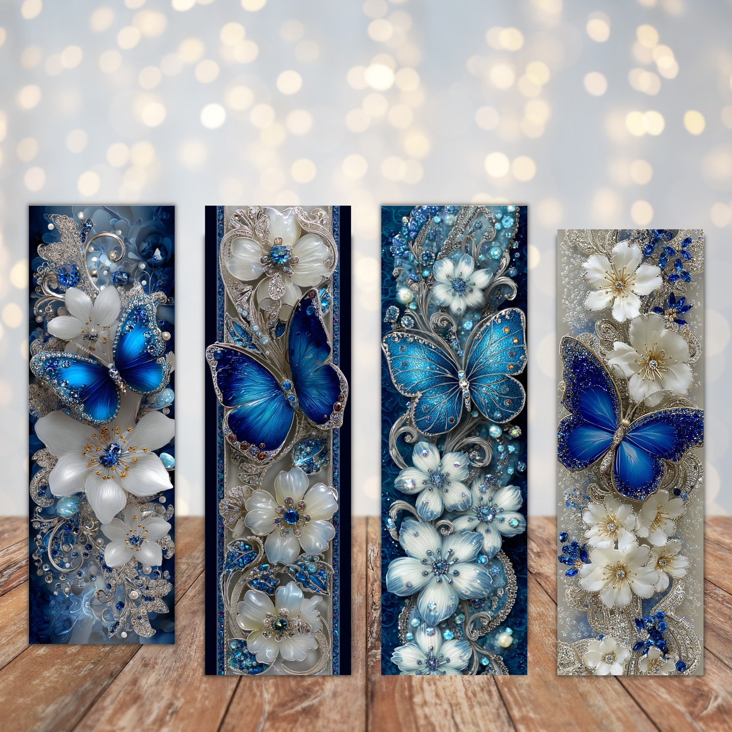 Jeweled Butterflies Sublimation Transfers