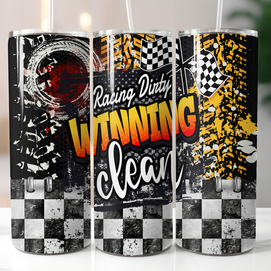 Racing Dirt, Sublimation Transfer