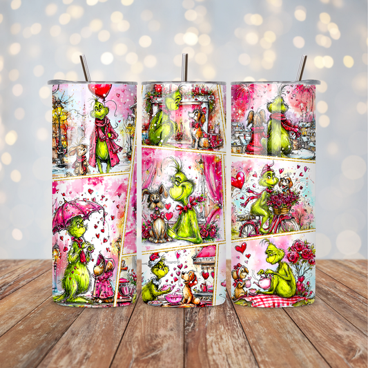 Mean Green Valentine Sublimation Transfer