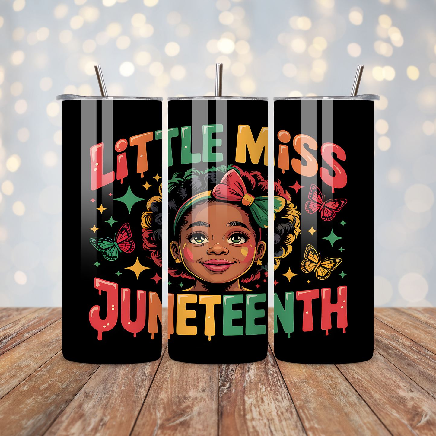 Little Miss Juneteenth Sublimation Transfer