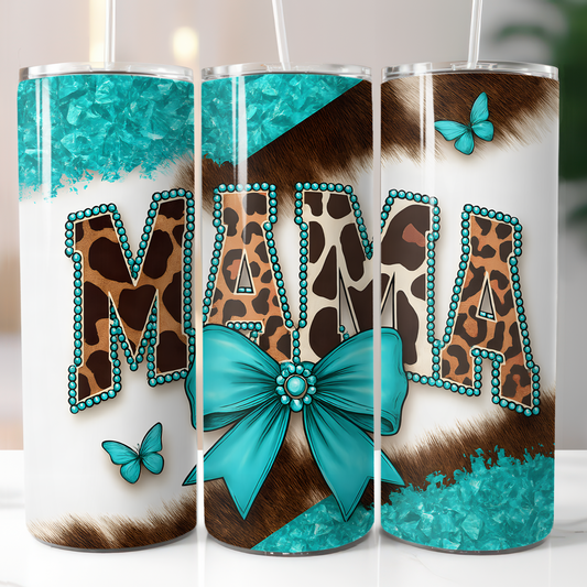 Mama Cow Print Sublimation Transfer