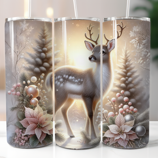Reindeer Christmas Tree Sublimation Transfers