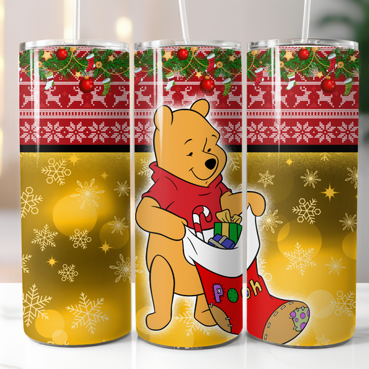 Disney Christmas, Sublimation, Ready to Print, Ready To Press, Print Out Transfer, 20 oz, Skinny Tumbler Transfer, NOT A DIGITAL