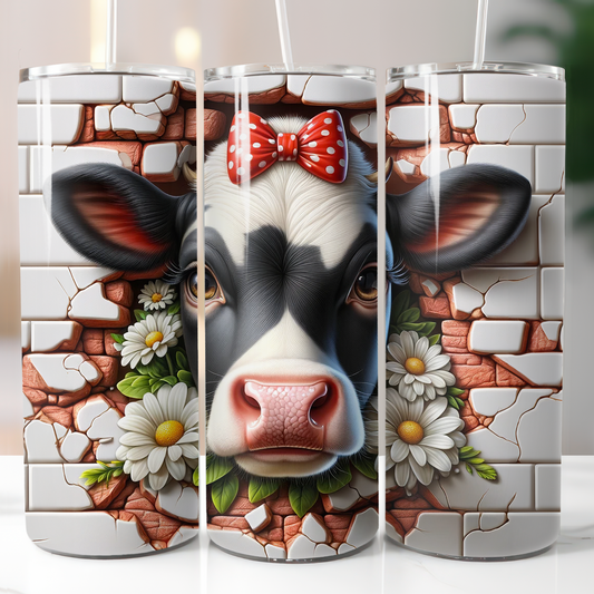 Cow, Sublimation Transfer