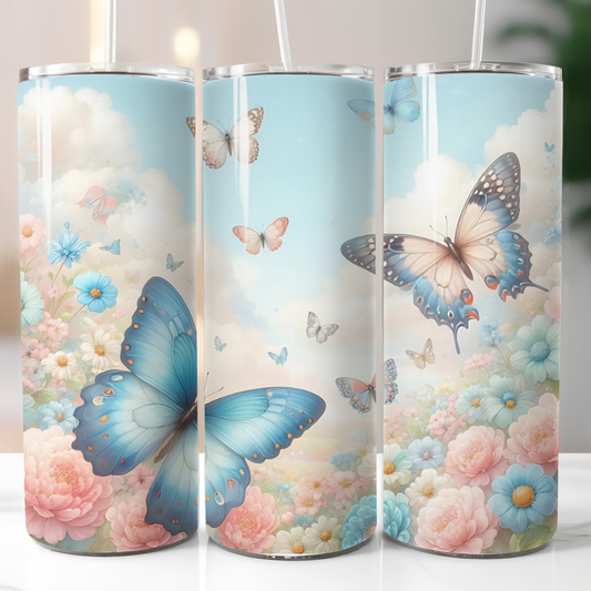 Pastel Butterflies