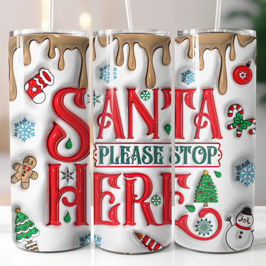 3D Puffy Christmas, Sublimation Transfer