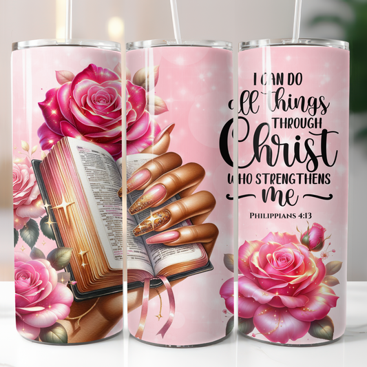 All Things Through Christ, Sublimation Transfer