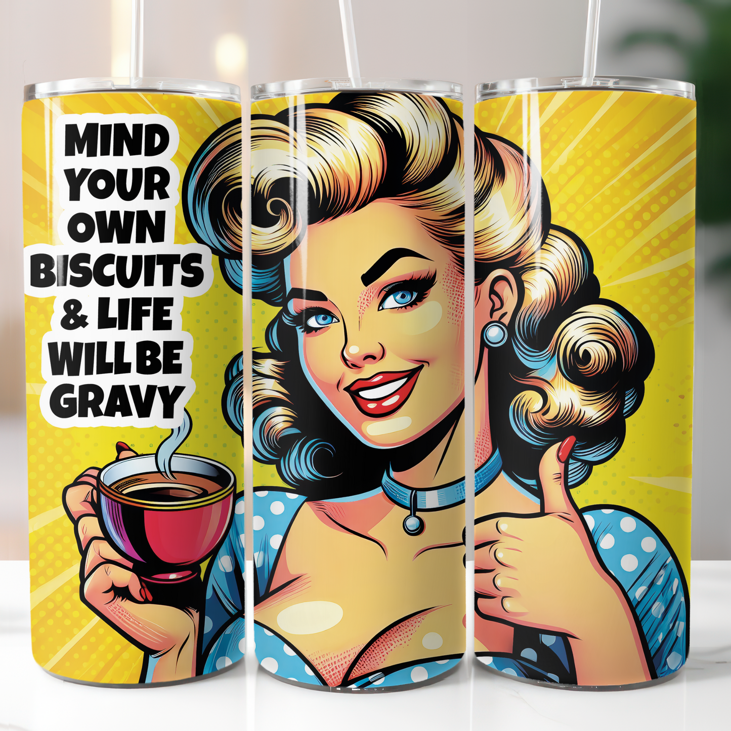 Mind Your Own Biscuits, Sublimation Transfer