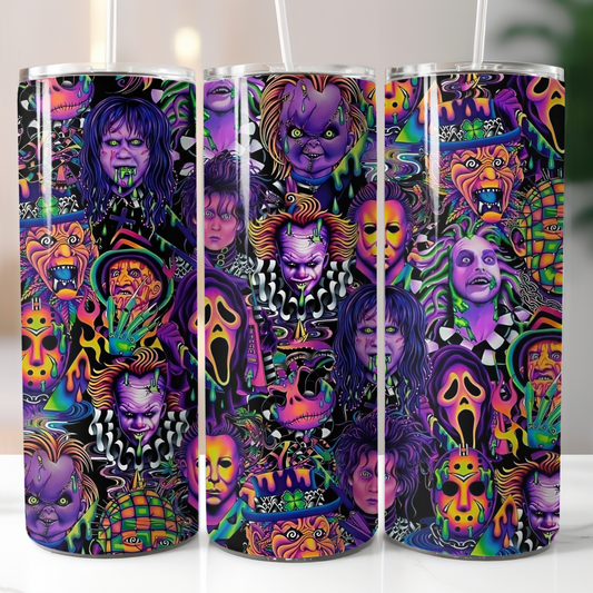 Neon Horror, Sublimation Prints