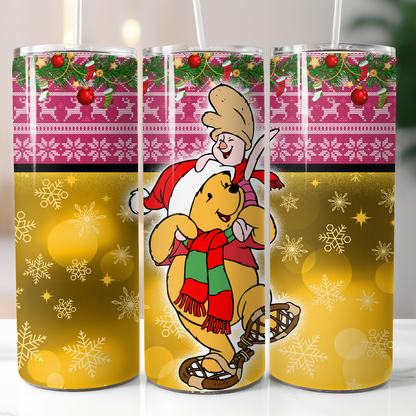 Disney Christmas, Sublimation, Ready to Print, Ready To Press, Print Out Transfer, 20 oz, Skinny Tumbler Transfer, NOT A DIGITAL