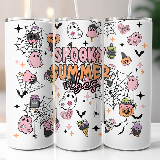 Spooky Summer Vibes, Sublimation Transfer