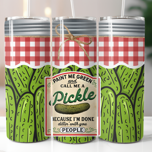 Funny Pickle, Sublimation Transfer