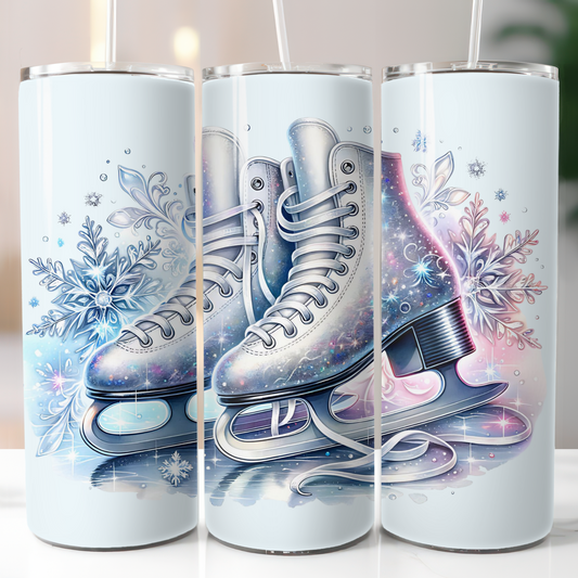 Ice Skating, Sublimation Transfer