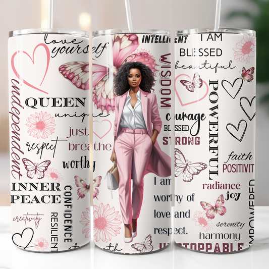 Black Woman Affirmations, Sublimation Prints