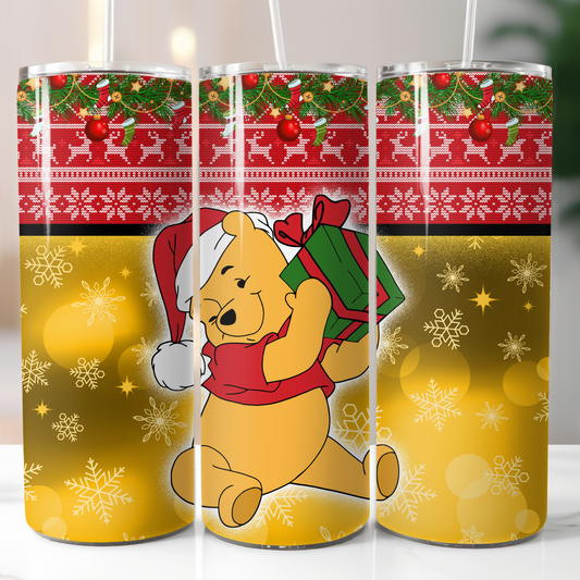 Disney Christmas, Sublimation, Ready to Print, Ready To Press, Print Out Transfer, 20 oz, Skinny Tumbler Transfer, NOT A DIGITAL