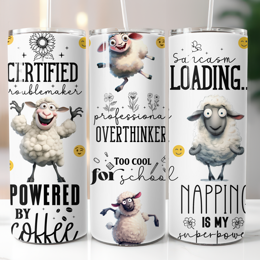 Funny Sheep, Sublimation Transfer