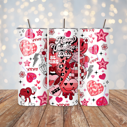 Happy Valentine's Day Sublimation Transfer
